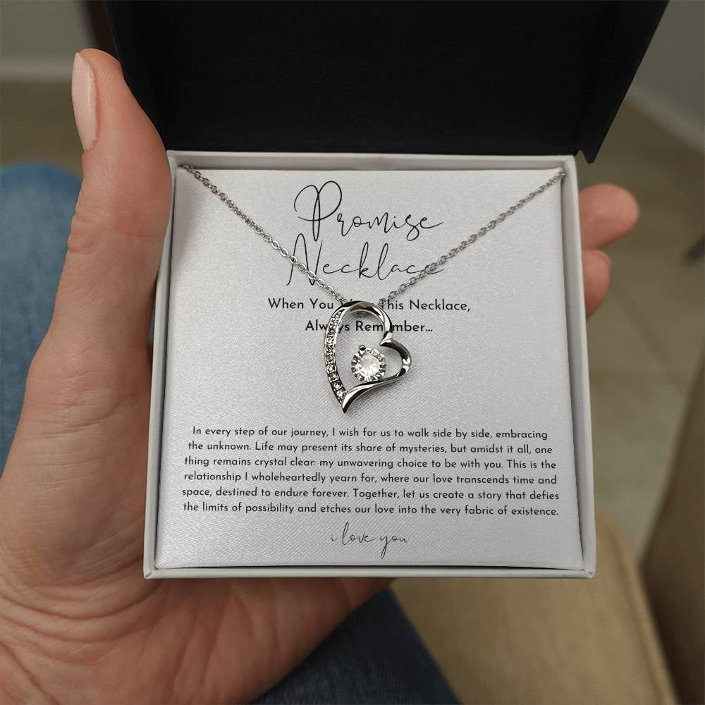 Promise Necklace for Her (Forever Love Heart Necklace)