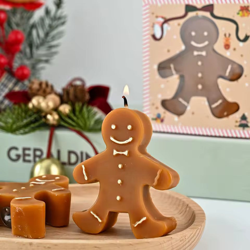 1pc Christmas Gingerbread Scented Candle