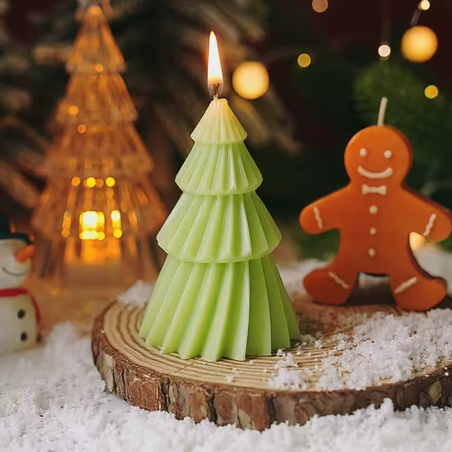 1pc Christmas Tree Scented Candle