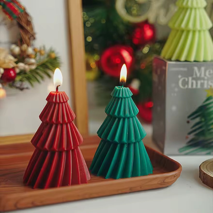 1pc Christmas Tree Scented Candle