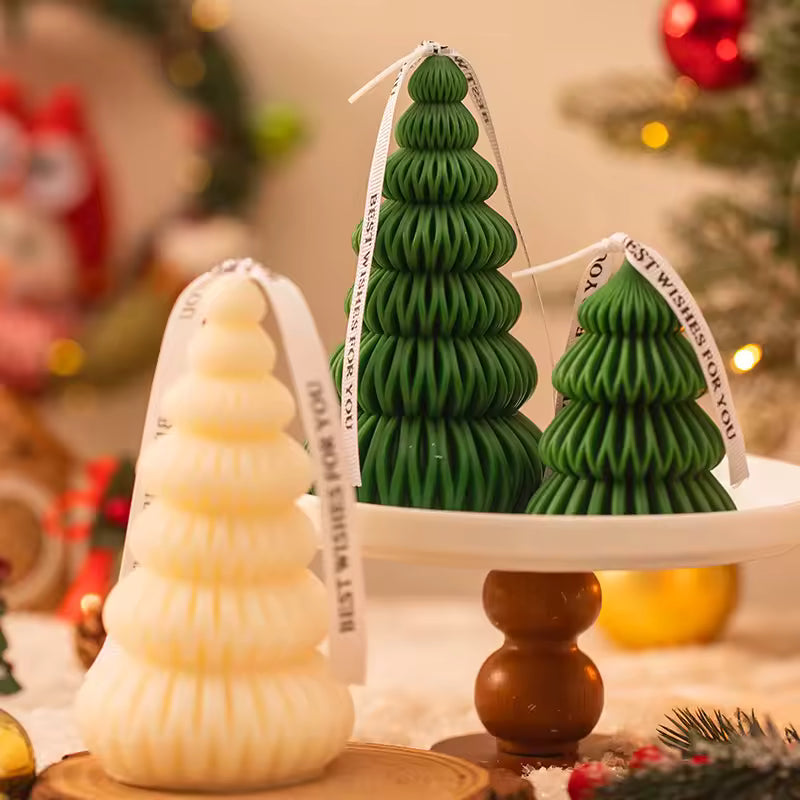 1pc Christmas Tree Scented Candle