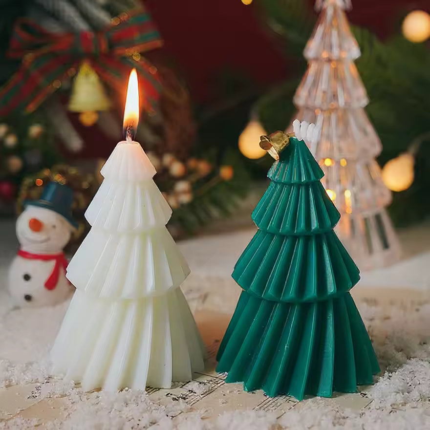 1pc Christmas Tree Scented Candle