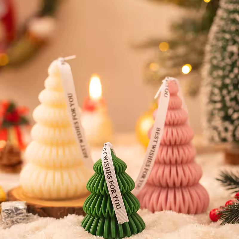 1pc Christmas Tree Scented Candle