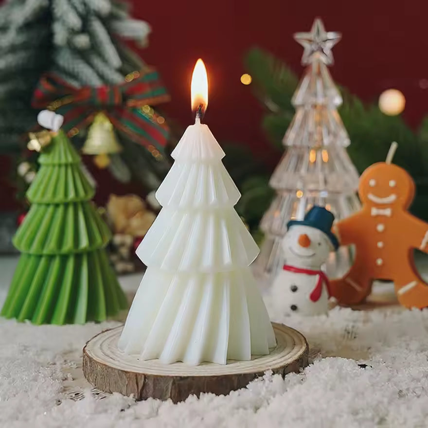 1pc Christmas Tree Scented Candle