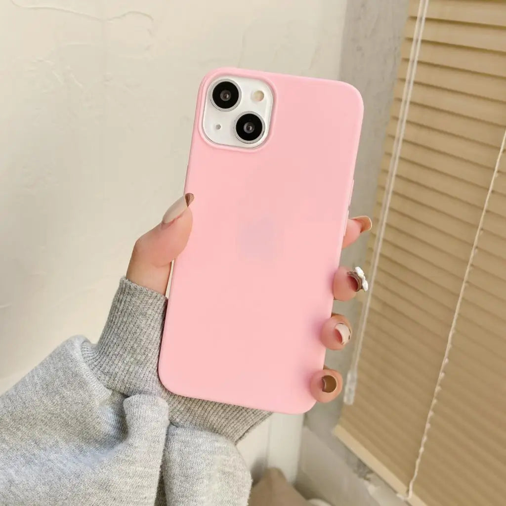 For Phone 14 13 Pro Max Case Luxury Liquid Silicone Phone Case for Phone 11 12 Pro Max X XR 7 8 14 plus Camera Protection Case