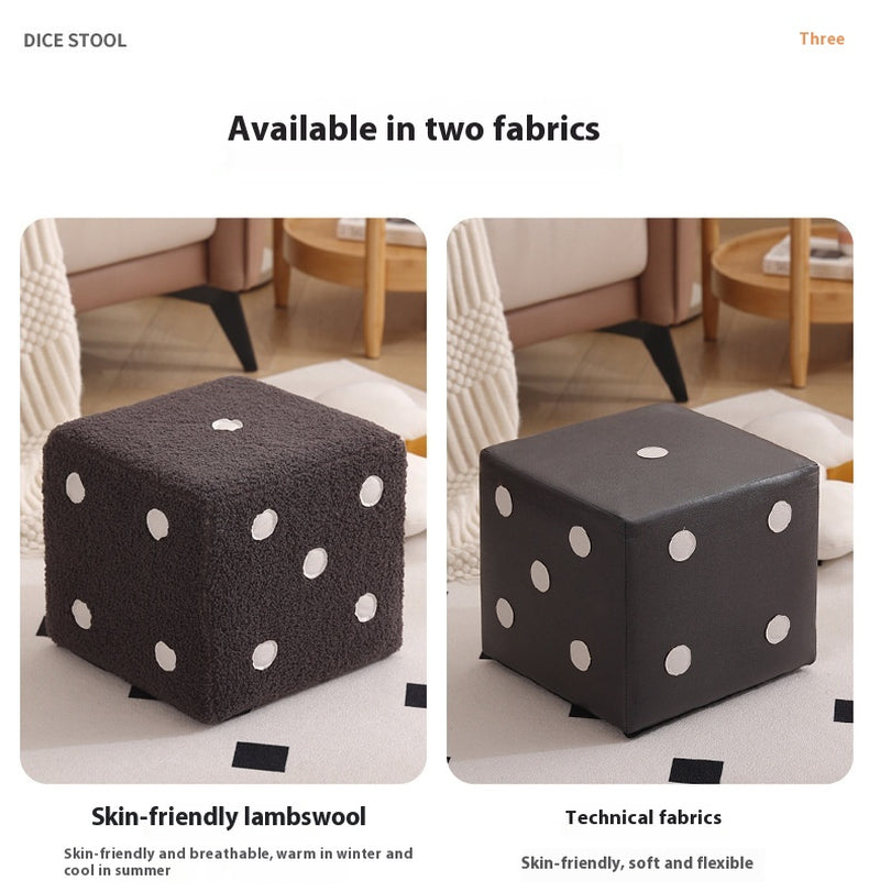 Small Stool Household Stackable Dice Small Bench