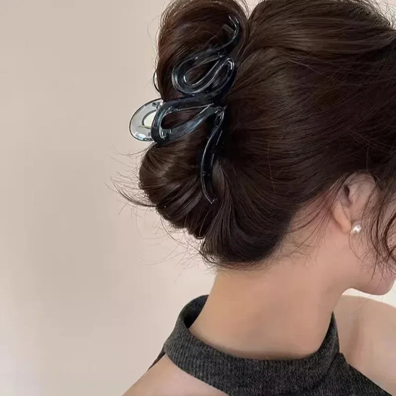 Fashion Large Hair Clip Women Fashion Hair Pins Matte Hairpin French Elegant Hair Claw Girls Korean Hair Clips Hair Accessories
