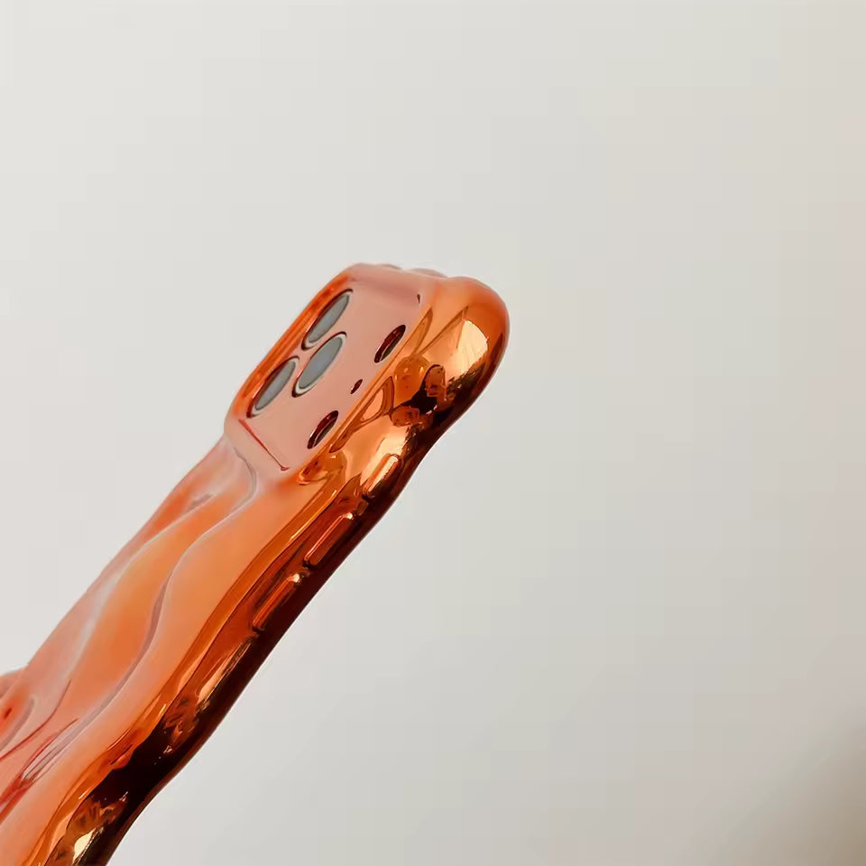 Bubble Phone Case Orange
