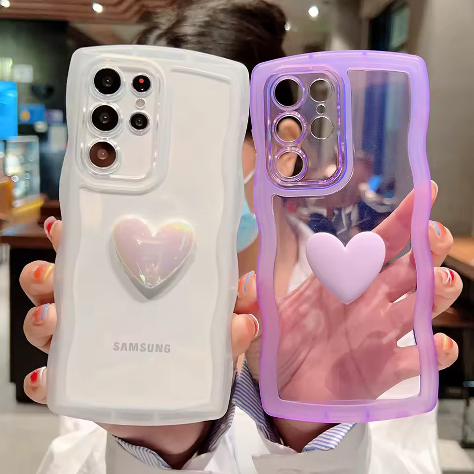 Wavy Silicone Case S Series