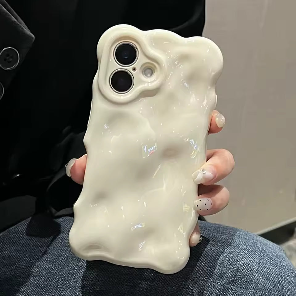 Bubble Phone Case Black & White