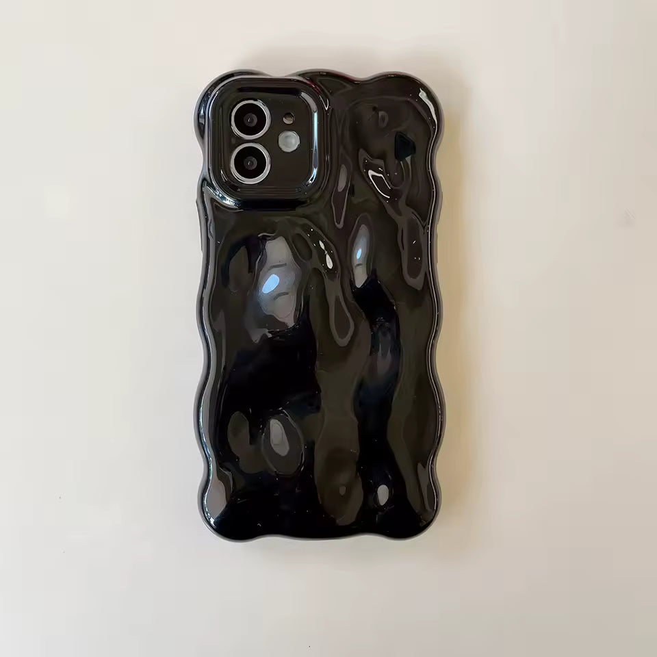 Bubble Phone Case Black & White