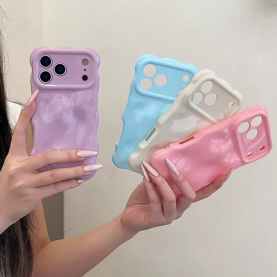 Bubble Phone Case Rainbow Colors