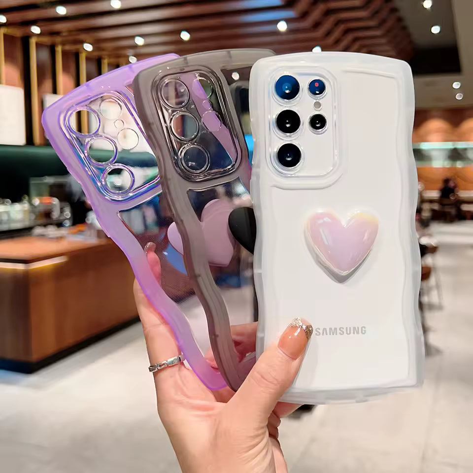Wavy Silicone Case S Series