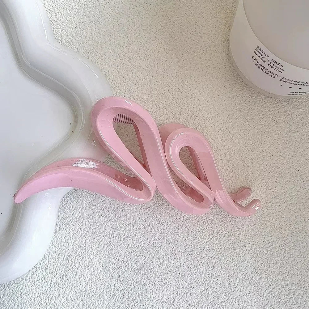 Fashion Large Hair Clip Women Fashion Hair Pins Matte Hairpin French Elegant Hair Claw Girls Korean Hair Clips Hair Accessories