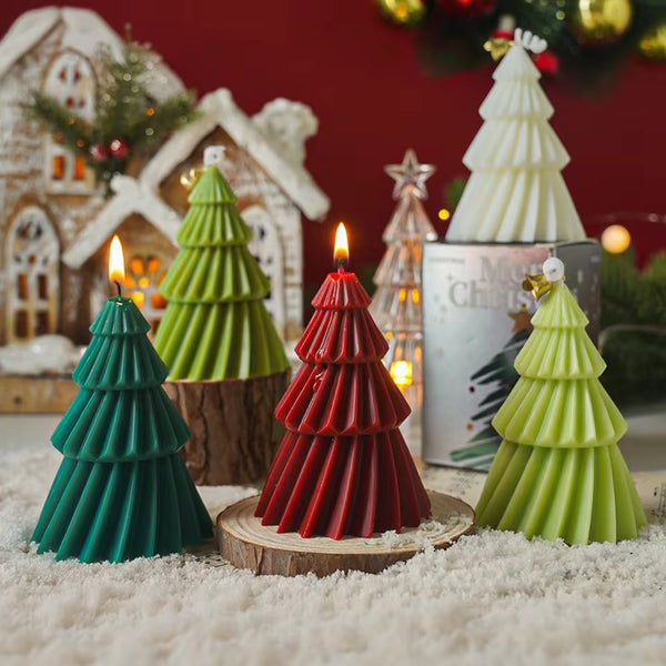 1pc Christmas Tree Scented Candle
