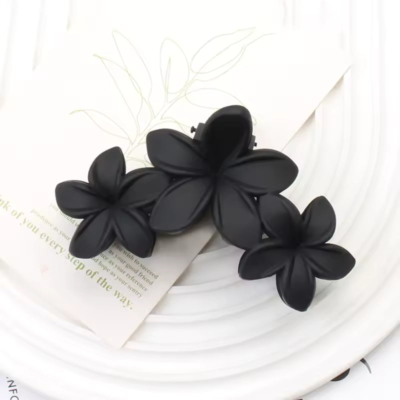 Feminine Flower Hair Claw