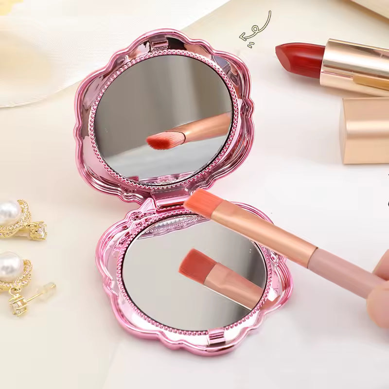 Cute Rose Pocket Mirror