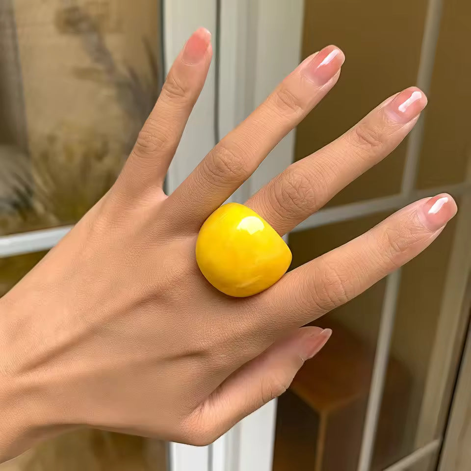 Bold Brick Ring