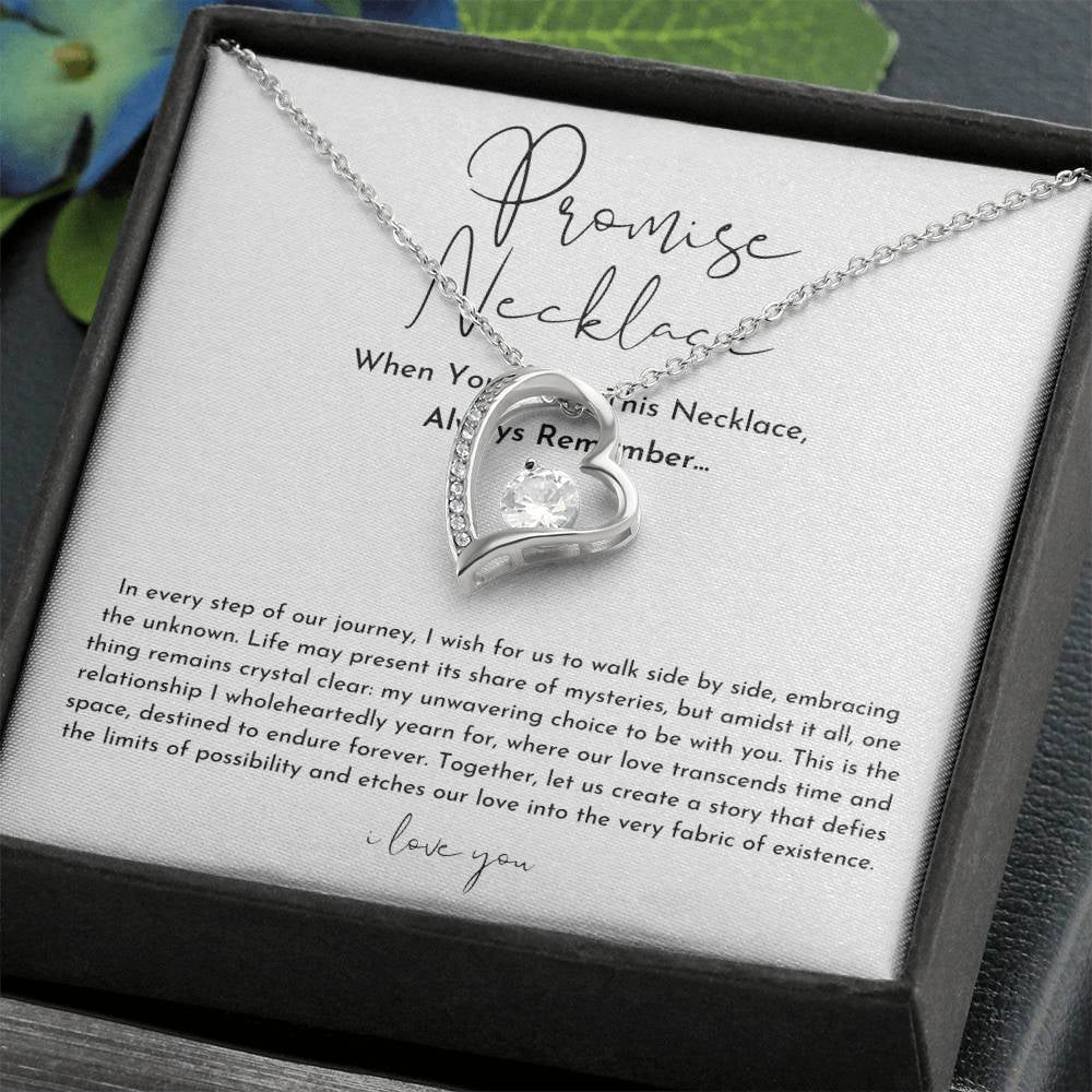 Promise Necklace for Her (Forever Love Heart Necklace)