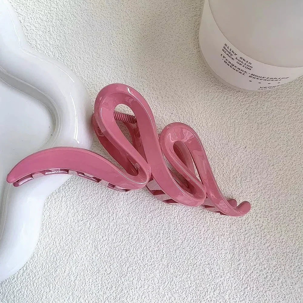 Fashion Large Hair Clip Women Fashion Hair Pins Matte Hairpin French Elegant Hair Claw Girls Korean Hair Clips Hair Accessories