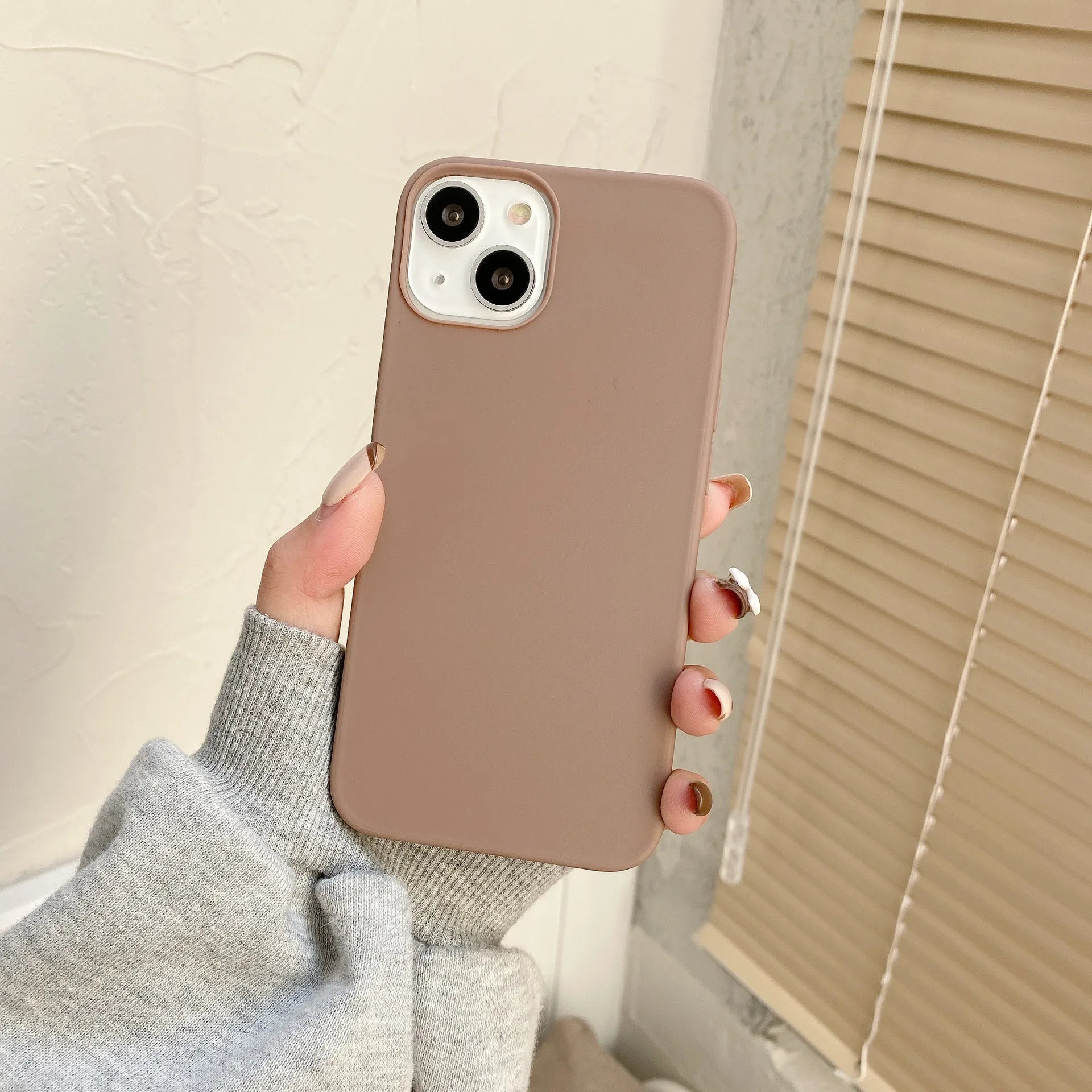 For Phone 14 13 Pro Max Case Luxury Liquid Silicone Phone Case for Phone 11 12 Pro Max X XR 7 8 14 plus Camera Protection Case