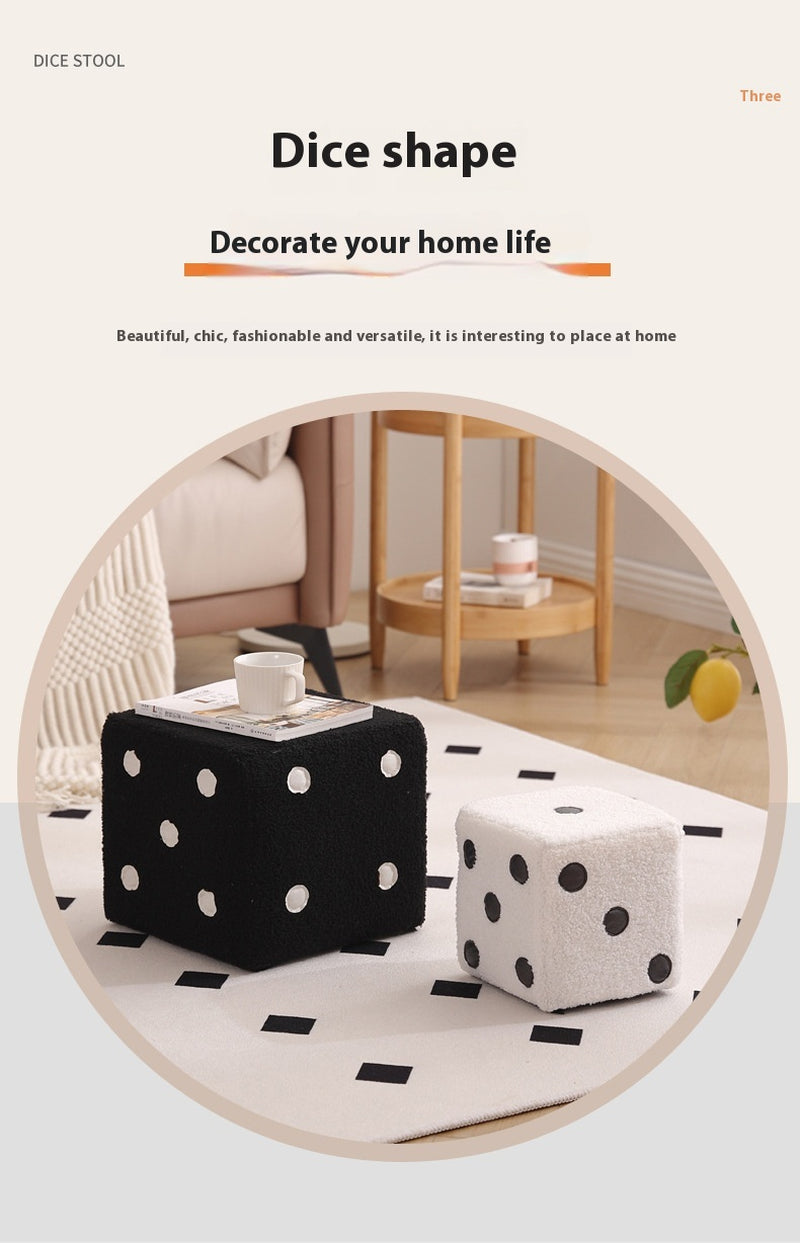 Small Stool Household Stackable Dice Small Bench