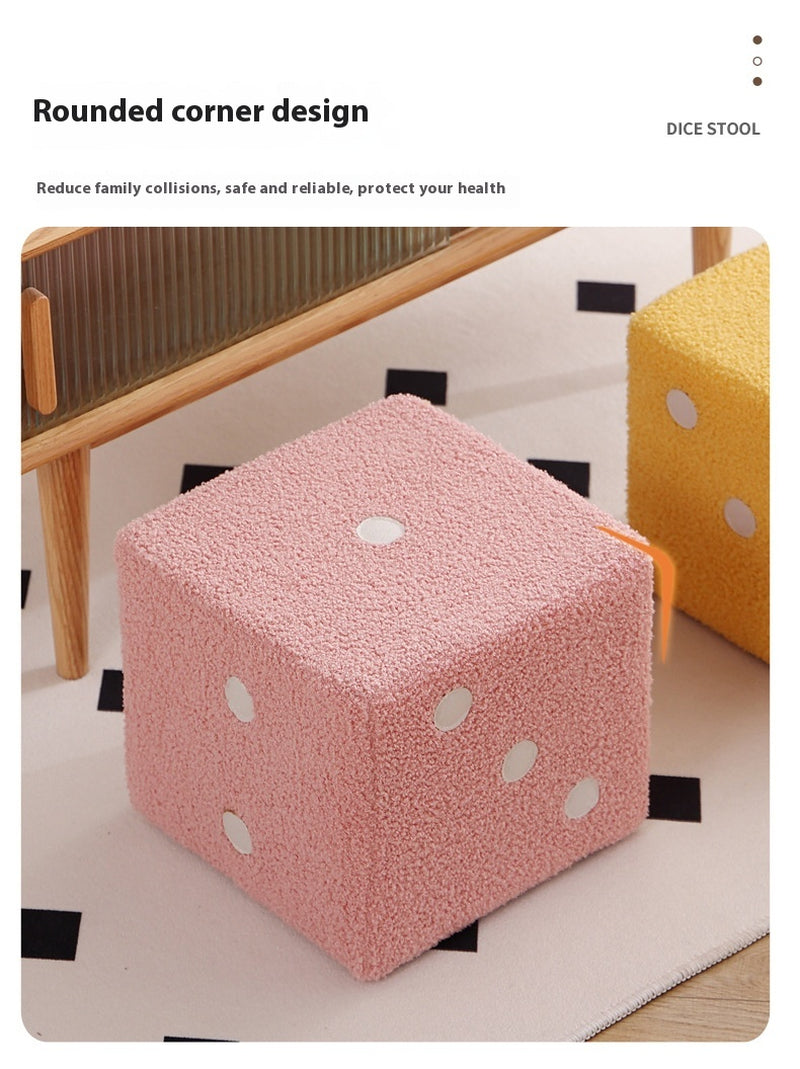 Small Stool Household Stackable Dice Small Bench